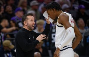 Peyton Watson será titular con Christian Braun lesionado, fuera de los Nuggets