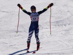 Una gran multitud asiste a ver a Mikaela Shiffrin correr en Copper Mountain