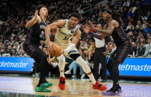 Nets goleados por Bucks mientras reciben un recordatorio de Giannis Antetokounmpo