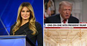 Melania preparándose para un gran y hermoso salón de baile, revela Trump