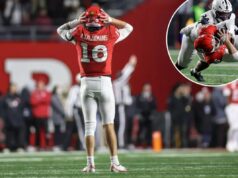 Rutgers cae ante Penn State después del brutal balón suelto de Athan Kaliakmanis