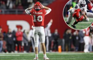 Rutgers cae ante Penn State después del brutal balón suelto de Athan Kaliakmanis