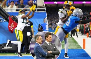 El polémico TD de los Packers deja atónitos a Tom Brady y Kevin Burkhardt