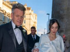 Gordon Ramsay se entusiasma con su hija Holly cuando se casa con Adam Peaty en una ceremonia impresionante