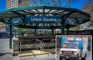 Hombre apuñalado durante un enfrentamiento en hora pico dentro de una concurrida estación de metro de Nueva York: policías