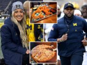 El restaurante de Michigan The Brown Jug tiene elementos de menú nombrados en honor a Sherrone Moore y Paige Shiver.