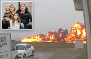 Un nuevo video horrible captura el momento en que el avión de Greg Biffle explota matando a la leyenda de NASCAR, su familia y sus amigos.