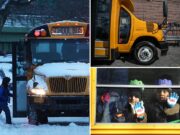 Los padres de Nueva York dicen que los niños se “congelan” en los autobuses escolares eléctricos obligatorios durante el brutal clima invernal