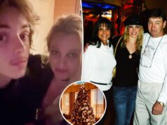 Britney Spears asa a una familia ‘inocente’ en una sarcástica publicación navideña después de pasar las vacaciones con su hijo Jayden