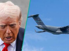 Se ve un avión ISR estadounidense volando alrededor de Sambisa mientras Estados Unidos reanuda su misión de vigilancia