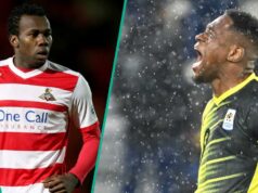 Bongani Khumalo habla sobre Uche Ikpeazu después del primer gol de Uganda en la AFCON antes del test de Nigeria