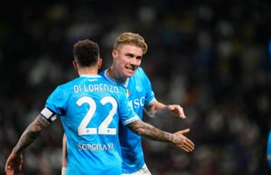 Cómo le fue a Rasmus Hojlund en la semifinal de la Supercopa del Napoli contra el AC Milan