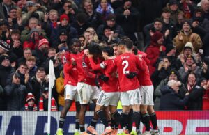 Los aficionados del Manchester United votan por el mejor jugador del partido contra el Newcastle, un claro ganador