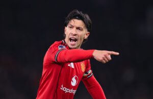 Lisandro Martínez y Rubén Amorim reaccionan al empate de Man Utd contra Wolves, uno notó algo “diferente”