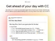 Google Labs prueba el agente de productividad ‘CC’ que se conecta a Gmail
