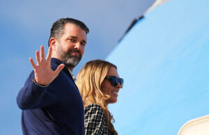 Trump anuncia que Donald Trump Jr. está comprometido con Bettina Anderson