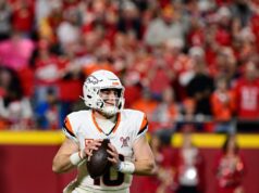 El rastreador de clasificaciones de poder de la NFL de los Broncos 2025 ingresa a la Semana 18 de la NFL