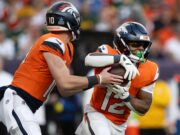 Broncos observan la carga de trabajo del novato RB RJ Harvey a medida que se expande su rol