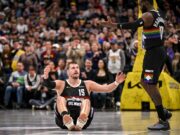 El pívot de los Nuggets evita la rotura del ligamento anterior cruzado