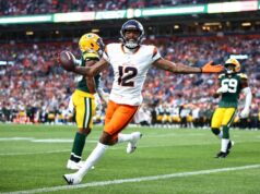 El ex WR de los Broncos, Tim Patrick, sobre su regreso a Denver: “No puedo (improperio) esperar”