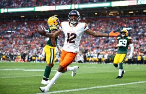 El ex WR de los Broncos, Tim Patrick, sobre su regreso a Denver: “No puedo (improperio) esperar”