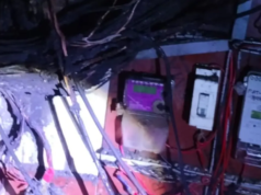 Se produce un incendio en la sala de contadores del edificio Thane, no se reportaron heridos