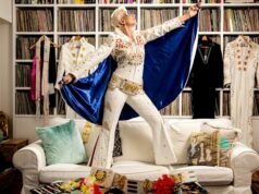 Gastan miles en disfraces y joyas de Elvis Presley. Pero no los llames imitadores