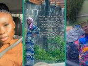 Lady publica video cuando la ex de su esposo llega inesperadamente a su residencia con sus pertenencias: “Adelante”