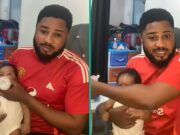 Un hombre llora cuando su esposa lo abandona con su bebé de 3 meses por un “pequeño malentendido”