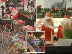 Ladrones al estilo Robin Hood vestidos como Papá Noel y elfos roban productos por valor de 3.000 dólares de una tienda de comestibles de Canadá