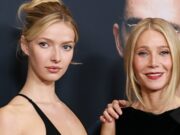 La hija Apple Martin toma prestado su vestido vintage para el estreno