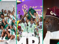 El gobierno de Tinubu proporciona una importante actualización sobre la recompensa de 100.000 dólares para los Super Falcons, D’Tigress