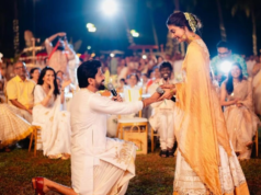 Keerthy Suresh lanza video de boda en el primer aniversario con Antony Thattil