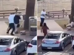 Increíble momento en que el héroe de Bondi Beach desarma al terrorista que abrió fuego en la fiesta de Hanukkah