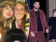 Taylor Swift culmina el fin de semana de cumpleaños visitando a Chiefs-Chargers