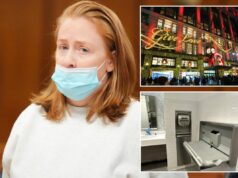 Mujer sin hogar acusada de apuñalar a un turista dentro del baño de Macy’s en Nueva York fue dada de alta del hospital psiquiátrico la mañana del ataque