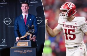 El mariscal de campo de Indiana Fernando Mendoza gana el Heisman 2025