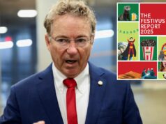 El informe Festivus 2025 del senador Rand Paul expresa 1,6 billones de dólares en quejas
