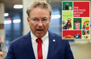 El informe Festivus 2025 del senador Rand Paul expresa 1,6 billones de dólares en quejas