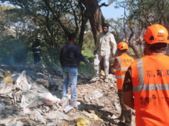 Se controla un pequeño incendio de basura en Kalwa East y no se reportan heridos