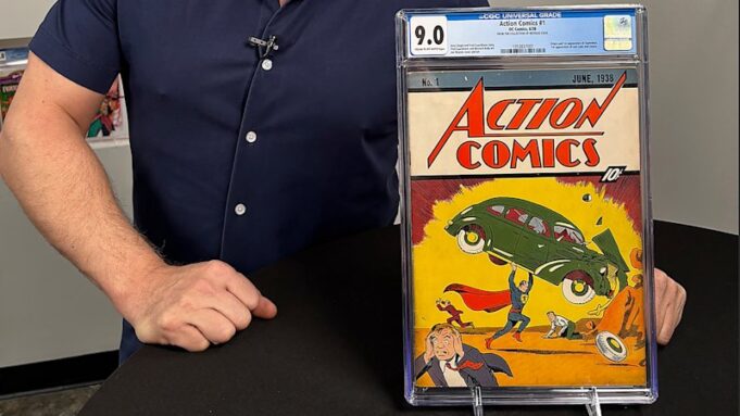 Rare Action Comics No. 1, que alguna vez fue propiedad de Nicolas Cage, se vende por 15 millones de dólares
