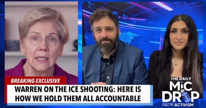 Elizabeth Warren enfurece que el tiroteo en ICE sea el fin de la era de los ‘cheques en blanco’ y hace un llamado a la movilización