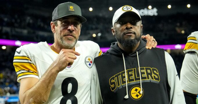 Aaron Rodgers y Steelers en acuerdo de retiro para la temporada 2026 de la NFL