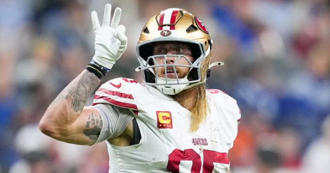 Por qué la estrella de los 49ers, George Kittle, acepta el odio que recibe de los fanáticos de los Eagles