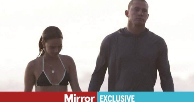 Channing Tatum, de 45 años, visto con su novia, de 26, encerrados en un ‘PDA apasionado’