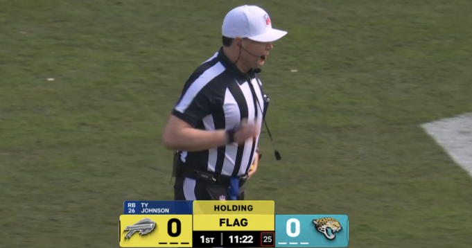 CBS se vio obligada a corregir el vergonzoso error Bills-Jaguars al principio del enfrentamiento de los playoffs de la NFL