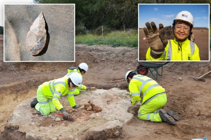 Un antiguo pueblo perdido hace mucho tiempo con un pasado misterioso desenterrado en medio de la excavación de un parque eólico
