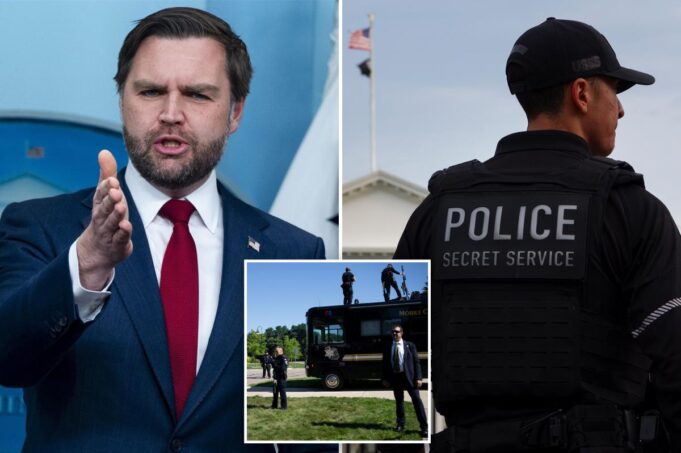 Agente del Servicio Secreto asignado al vicepresidente JD Vance puesto en licencia después de una supuesta filtración de seguridad