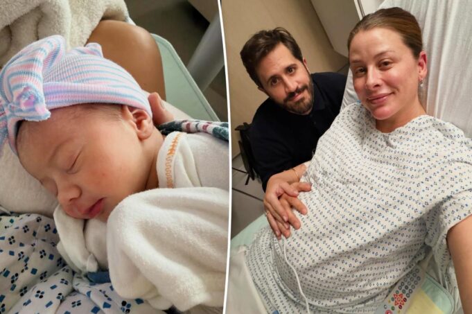 La alumna de ‘The Hills’ Lo Bosworth da a luz a su primer bebé con su marido Dom Natale