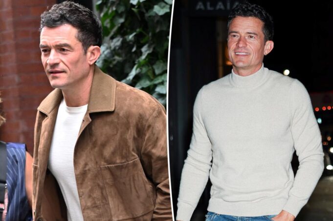 Orlando Bloom encabeza una línea de conga de ‘power gays’ para su 49 cumpleaños